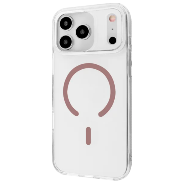 Чехол для смартфона Apple iPhone 17 Pro Max (Blossom) Пустынный титан Прозрачный Proove, ТПУ, MagSafe Back