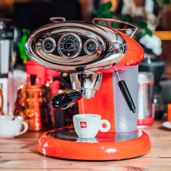 Aparat de cafea Illy Coffee Maker X7.1 Red 1200 W, 1 l, Bloc termic photo 4
