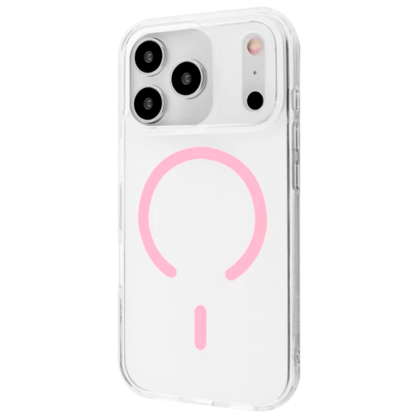 Husă pentru smartphone Apple iPhone 17 Pro (Blossom) Pink Transparent Proove, TPU, MagSafe Back