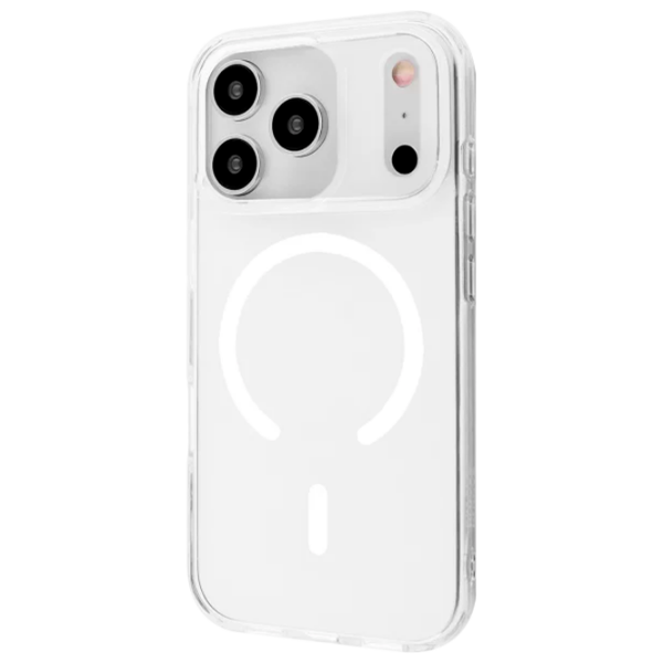 Husă pentru smartphone Apple iPhone 17 Pro (Blossom) White Transparent Proove, TPU, MagSafe Back