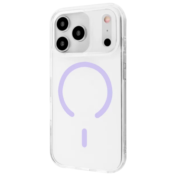 Husă pentru smartphone Apple iPhone 17 Pro (Blossom) Purple Transparent Proove, TPU, MagSafe Back