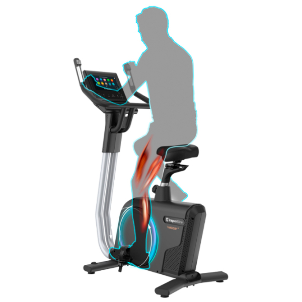 Bicicletă fitness Insportline Velocer UB Gray , 150 kg photo 5