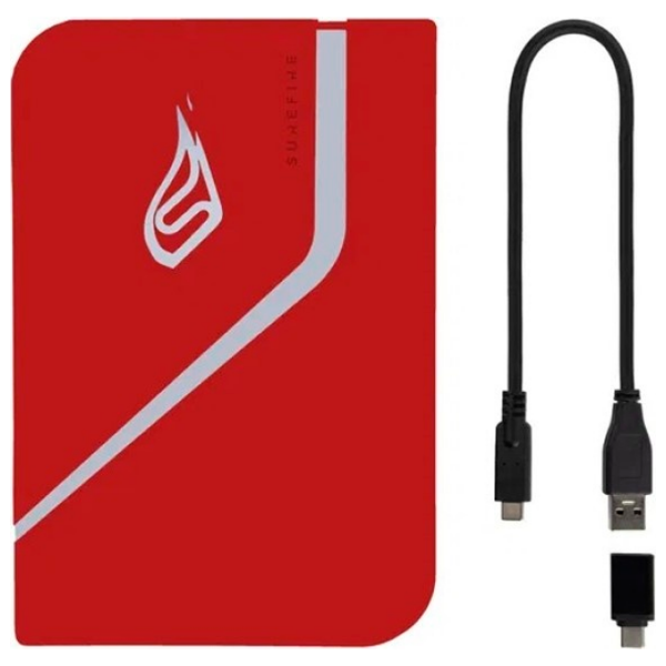 Unități de stocare externe SSD Verbatim Surefire PyroDrive Gaming 1 TB Red  photo 3