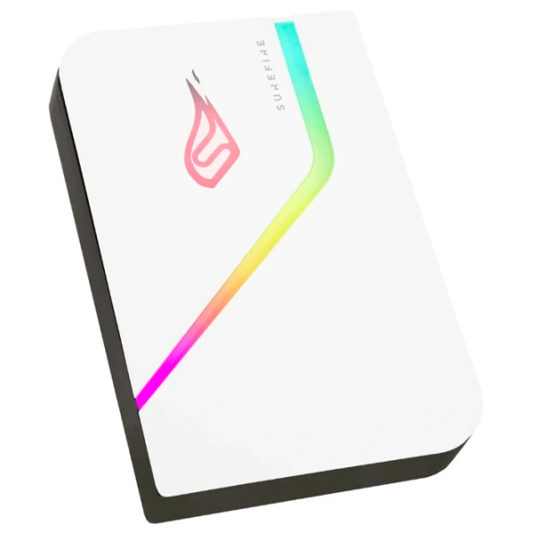 Unități de stocare externe SSD Verbatim Surefire PyroDrive Gaming 1 TB White  photo 2