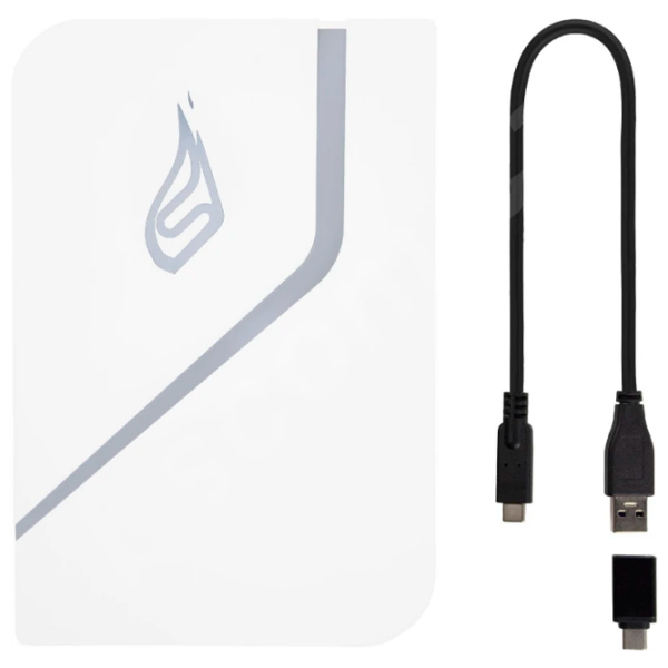 Unități de stocare externe SSD Verbatim Surefire PyroDrive Gaming 1 TB White  photo 3