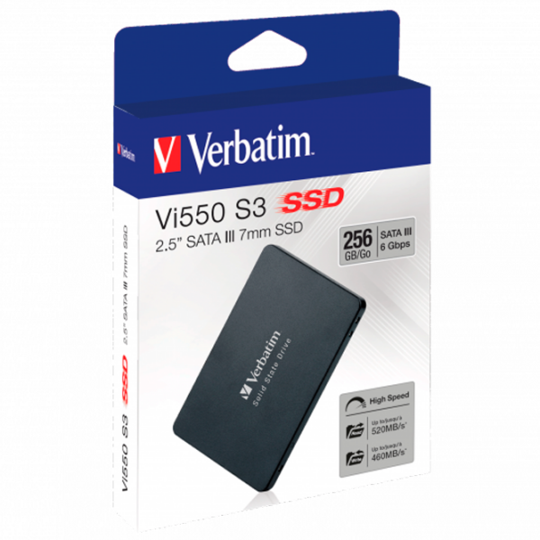 SSD Verbatim Vi550 S3 2.5'' 256 ГБ Скорость чтения: 550 MБ/с,
Скорость записи: 460 MБ/с photo 6
