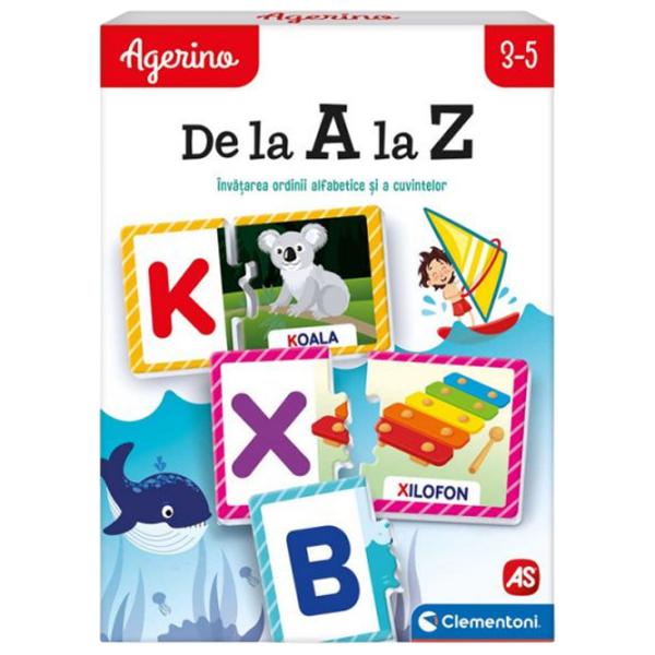 Joc educativ Insportline From A to Z Dezvoltare, 3+