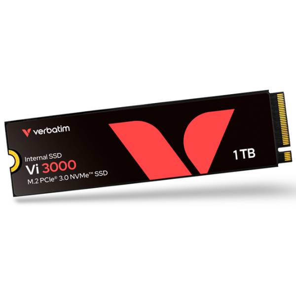 SSD Verbatim Vi3000 M.2 NVMe 1 ТБ Скорость чтения: 3100 MБ/с,Скорость записи: 2200 МБ/с photo 2