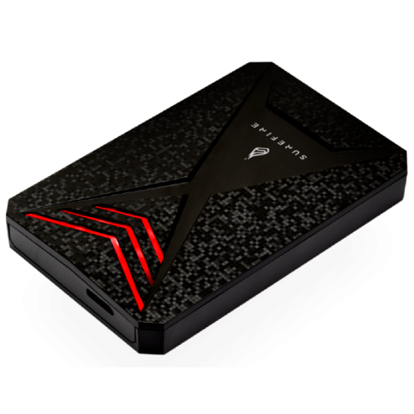 Unități de stocare externe SSD Verbatim Surefire GX3 Gaming 512 GB Black  photo 4