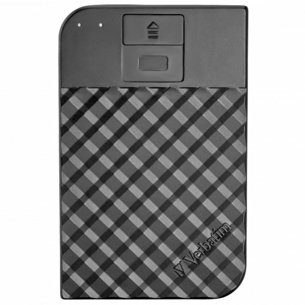 Unitate externă de stocare HDD Verbatim Fingerprint Secure 2 TB Black  photo 1