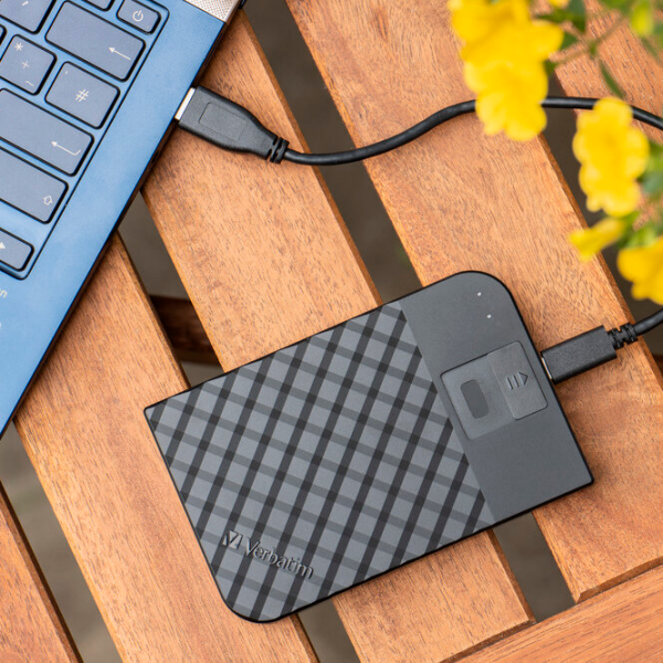 Unitate externă de stocare HDD Verbatim Fingerprint Secure 2 TB Black  photo 6