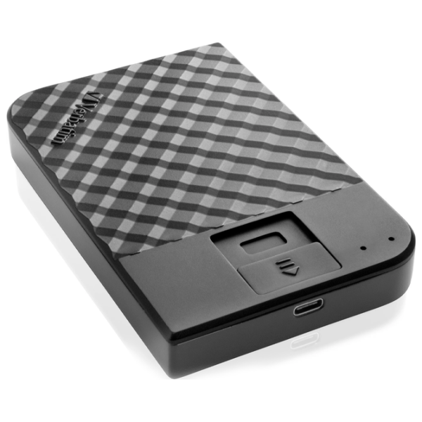 Unitate externă de stocare HDD Verbatim Fingerprint Secure 1 TB Black  photo 5