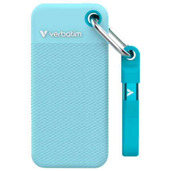 Unități de stocare externe SSD Verbatim Pocket Colour Edition 1 TB Polar Blue  photo 1