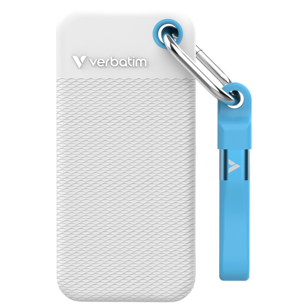 Unități de stocare externe SSD Verbatim Pocket Colour Edition 1 TB White  photo 1