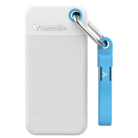 Unități de stocare externe SSD Verbatim Pocket Colour Edition 1 TB White 