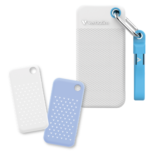 Unități de stocare externe SSD Verbatim Pocket Colour Edition 1 TB White  photo 3