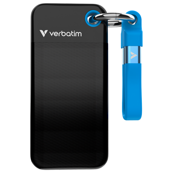 Unități de stocare externe SSD Verbatim Pocket 2 TB Black  photo 1