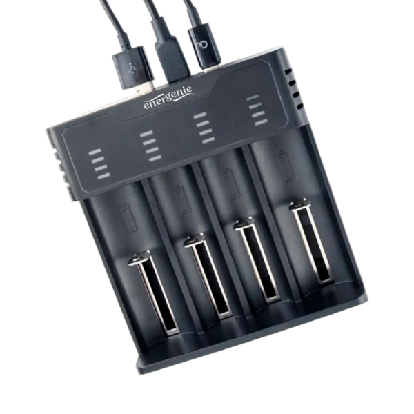Încărcător pentru baterii Energenie BC-USB-02 (1 buc.)  photo 4