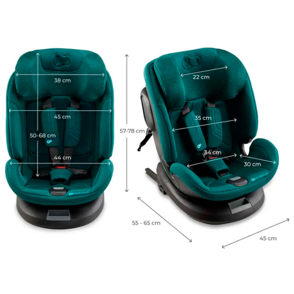 Scaun auto KinderKraft Xpedition 3 KCXPED03GRE0000 Green 0 luni - 12 ani, 36 kg photo 6
