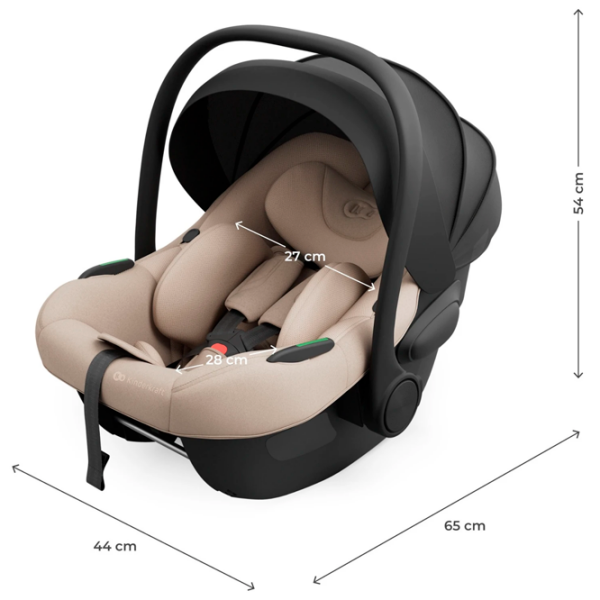 Scaun auto KinderKraft I-Light KCILIT00BEG0000 Beige 0 luni - 1 an, 13 kg photo 4