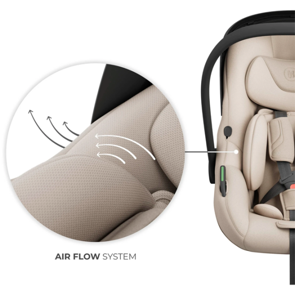 Scaun auto KinderKraft I-Light KCILIT00BEG0000 Beige 0 luni - 1 an, 13 kg photo 5