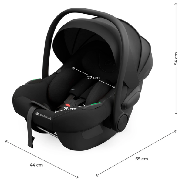 Scaun auto KinderKraft I-Light KCILIT00BLK0000 Black 0 luni - 1 an, 13 kg photo 4