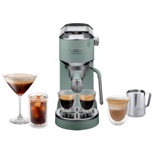 Aparat de cafea DeLonghi EC890GR Pistachio 1450 W, 1.1 l, Thermoblock photo 2
