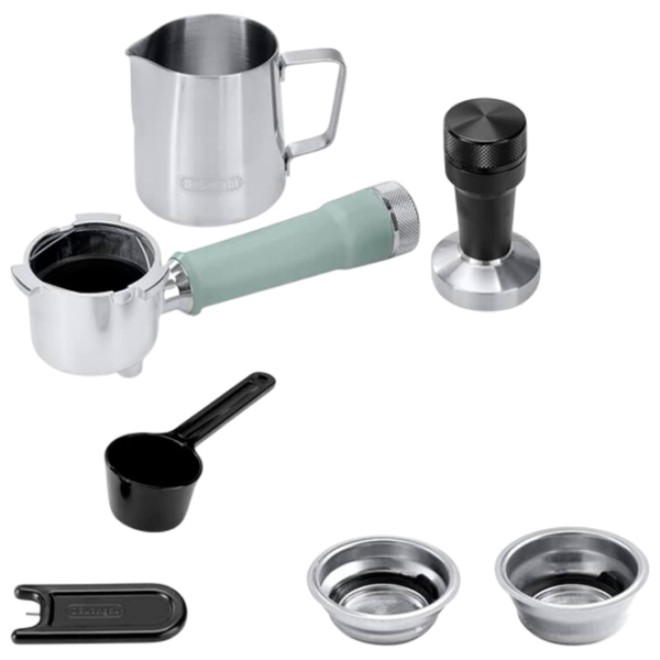 Aparat de cafea DeLonghi EC890GR Pistachio 1450 W, 1.1 l, Thermoblock photo 7