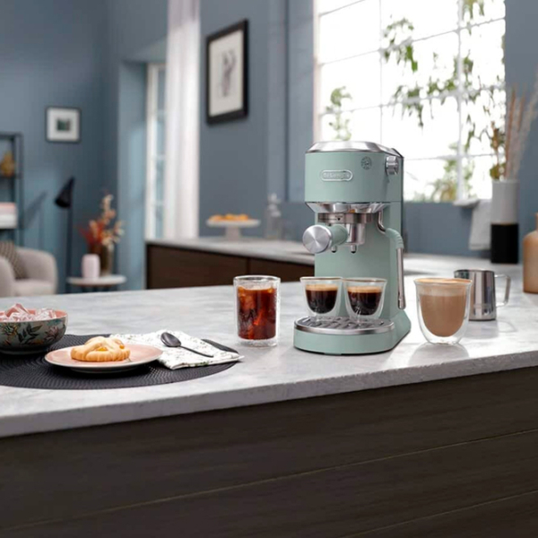 Aparat de cafea DeLonghi EC890GR Pistachio 1450 W, 1.1 l, Thermoblock photo 10
