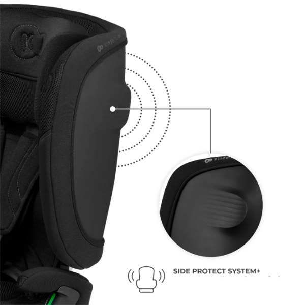 Scaun auto KinderKraft Fix2Go KCFI2GO0BLK0000 Black  - 12 ani, 36 kg photo 7