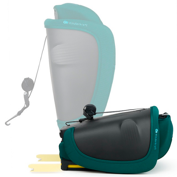 Scaun auto KinderKraft Fix2Go KCFI2GO0GRE0000 Green  - 12 ani, 36 kg photo 8