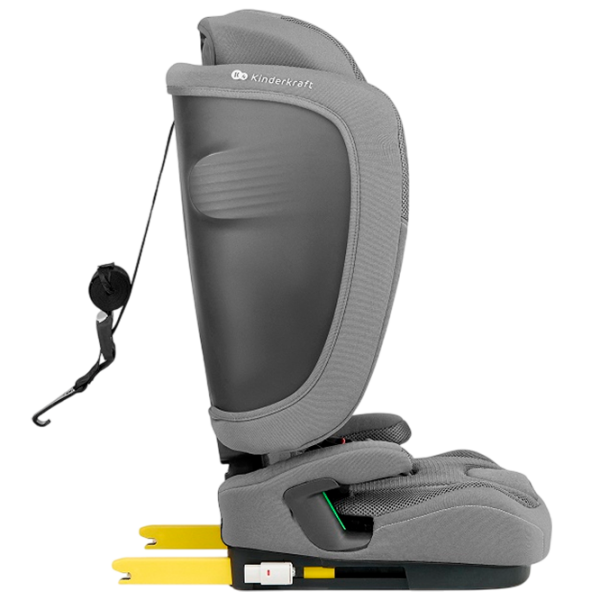 Scaun auto KinderKraft Fix2Go KCFI2GO0GRY0000 Gray  - 12 ani, 36 kg photo 7