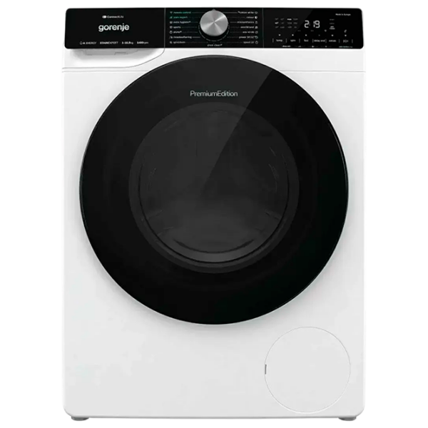 Mașină de spălat Gorenje WNS1X4ARTWIFI White 10.5 kg, 1400 rpm, A+++ photo 1