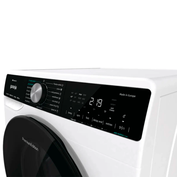 Mașină de spălat Gorenje WNS1X4ARTWIFI White 10.5 kg, 1400 rpm, A+++ photo 4