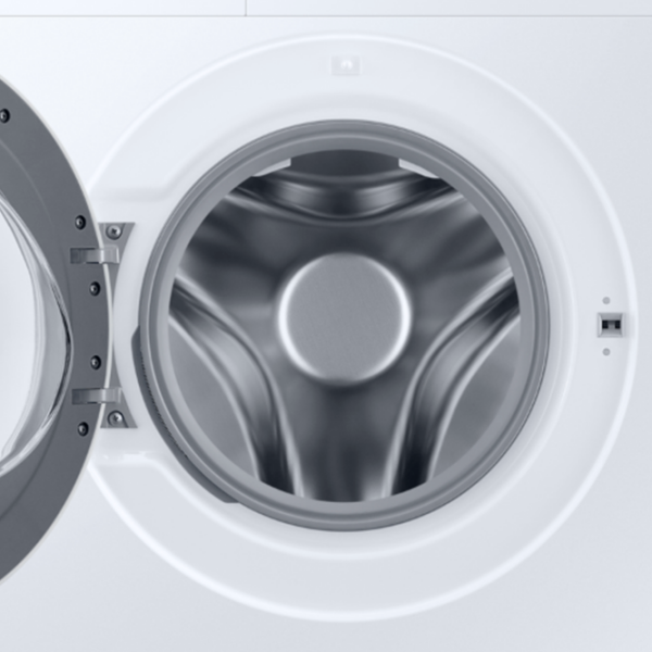 Mașină de spălat Samsung WW80FG3M05AWLF White 8 kg, 1400 rpm, A photo 8