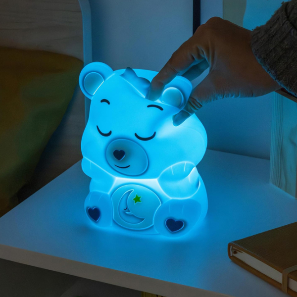 Lampă LED Paladone Care Bears Bedtime Bear SquishyGlo Blue Rețea photo 4