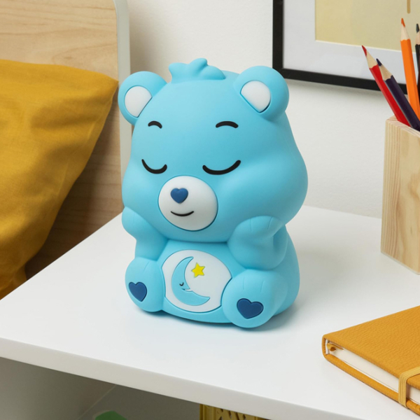 Lampă LED Paladone Care Bears Bedtime Bear SquishyGlo Blue Rețea photo 5