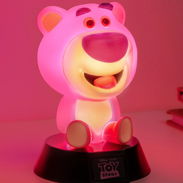 Lampă LED Paladone Toy Story Lotso Huggin Bear Pink Baterie photo 4
