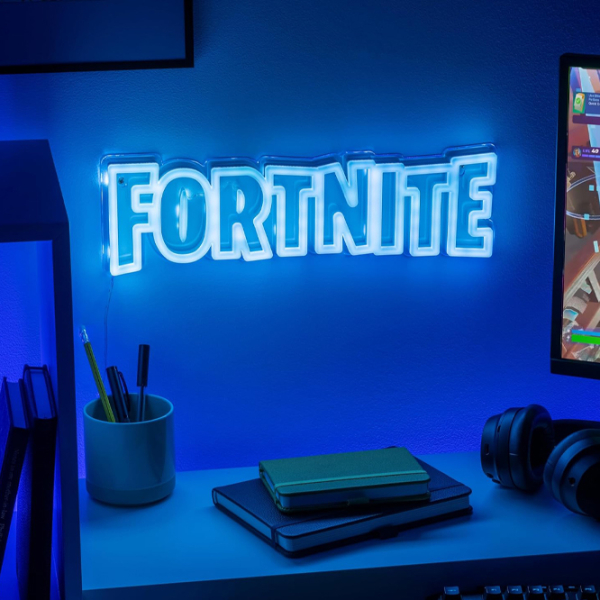 Lampă LED Paladone Fortnite Wall Mountable White Rețea photo 5