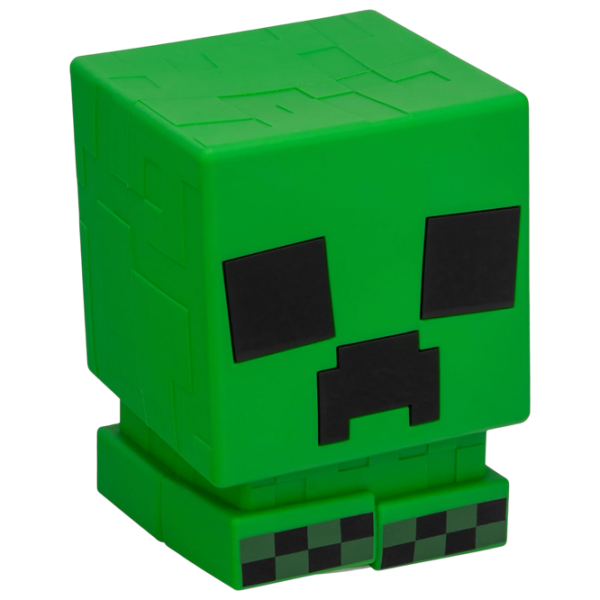 Lampă LED Paladone Minecraft Creeper SquishyGlo Green Acumulator photo 1