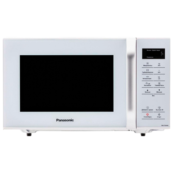 Cuptor cu microunde Panasonic NN-ST34HWZUE White Solo, 25l, 800 W photo 1