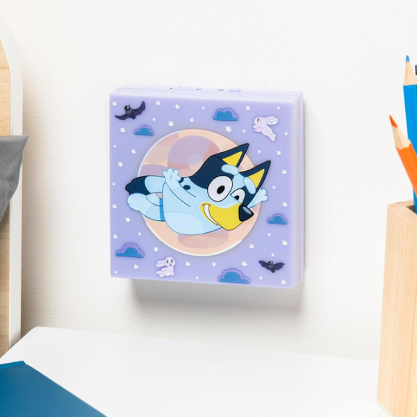 Lampă LED Paladone Bluey Night Light Purple Baterie photo 1