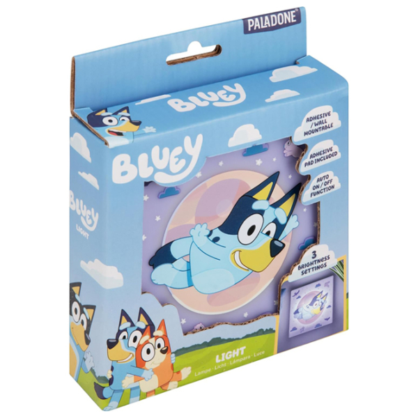 Lampă LED Paladone Bluey Night Light Purple Baterie photo 5
