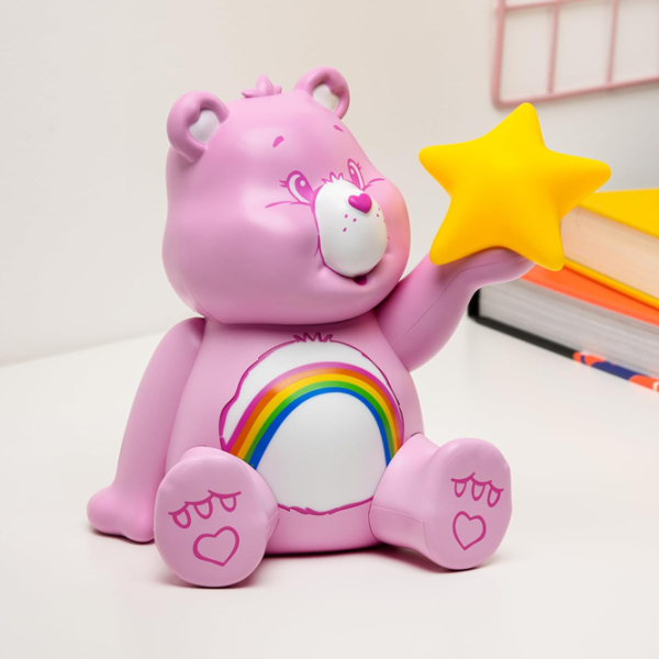 Lampă LED Paladone Care Bear Cheer Bear GloBuddies Pink Baterie photo 4
