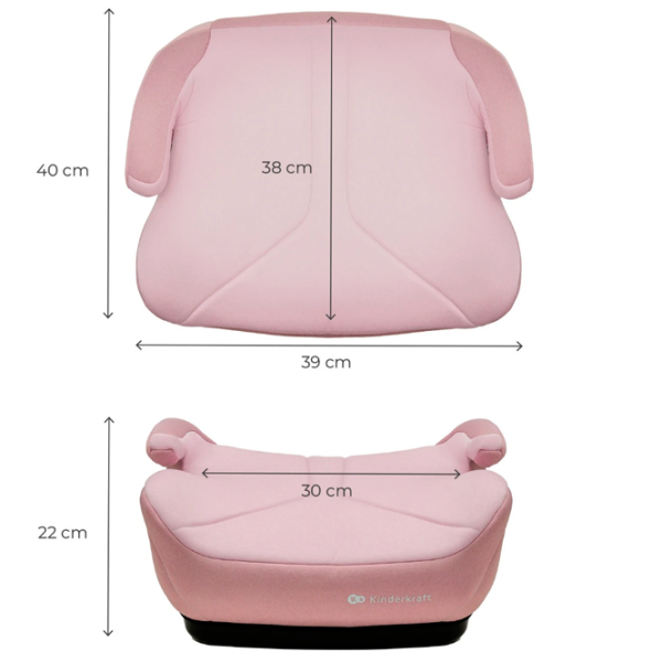Scaun auto KinderKraft I-Boost 2 KCIBOO02PNK0000 Pink  - 12 ani, 36 kg photo 2