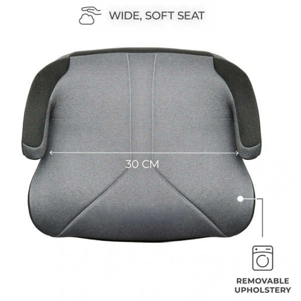 Scaun auto KinderKraft I-Boost 2 KCIBOO02GRY0000 Light Grey  - 12 ani, 36 kg photo 3