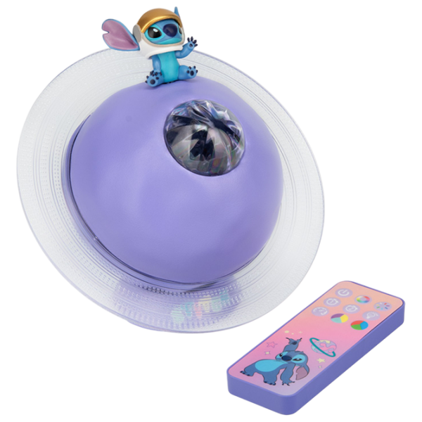 Lampă LED Paladone Disney Stitch Galaxy Projection Purple Acumulator photo 1