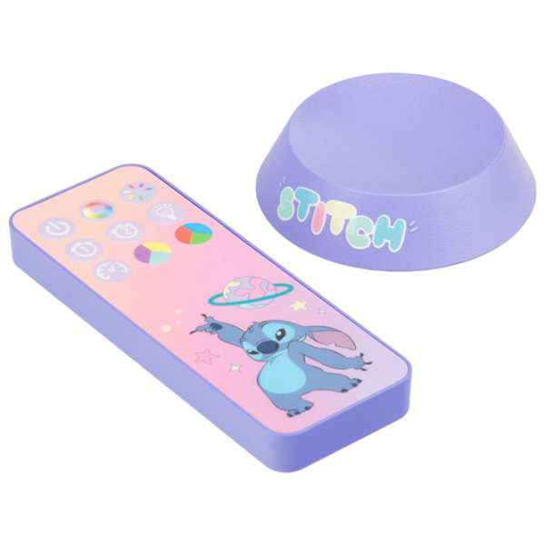 Lampă LED Paladone Disney Stitch Galaxy Projection Purple Acumulator photo 6