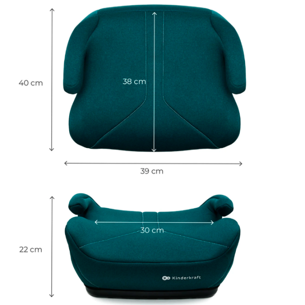 Scaun auto KinderKraft I-Boost 2 KCIBOO02GRE0000 Green  - 12 ani, 36 kg photo 2