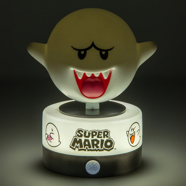 Lampă LED Paladone Super Mario Boo Room Guard White Baterie photo 3